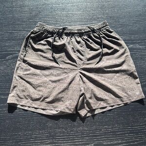 Chubbies Gray Patterned Men's Athletic Shorts